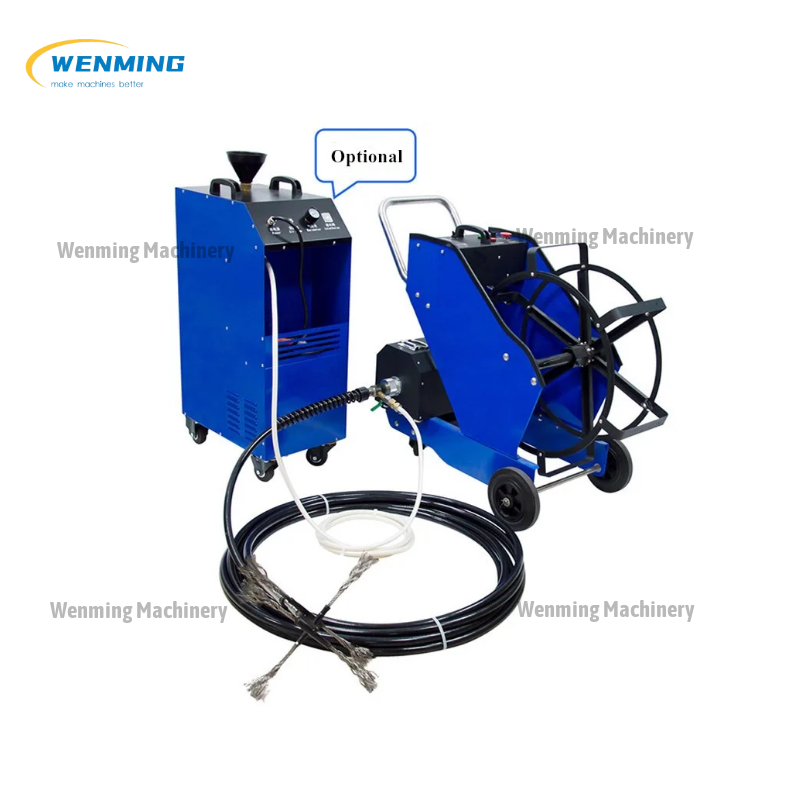Grease Ventilation Air Pipe Duct Cleaning Machine