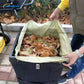 leaf pickup machine