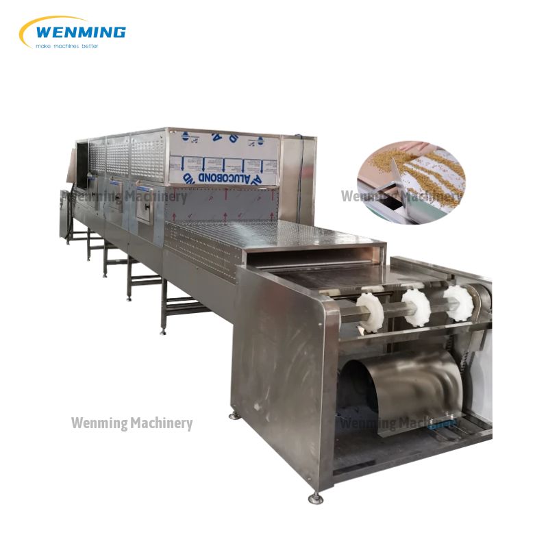 microwave tunnel dryer