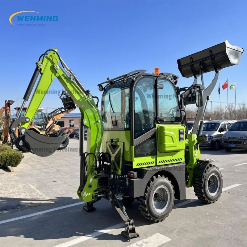 Mini Backloader Tractor Easy Operation Back Loader Machine with Factory Price – WM machinery