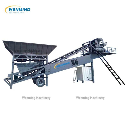mobile concrete batching plant