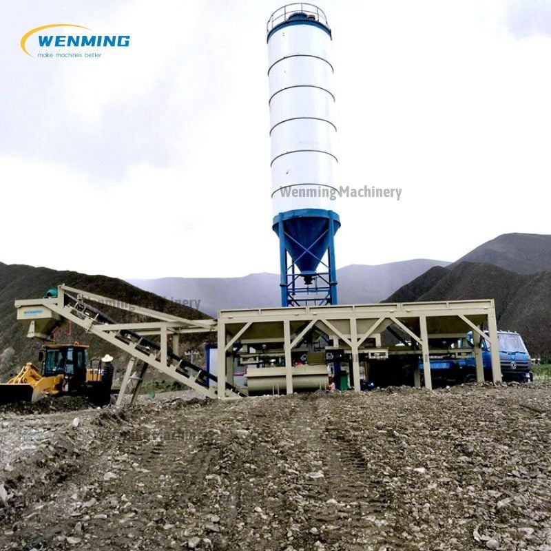 mobile stabilized soil mixing station