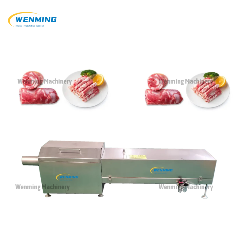 Frozen Ham Sausage Meat Block Press Filling Machine