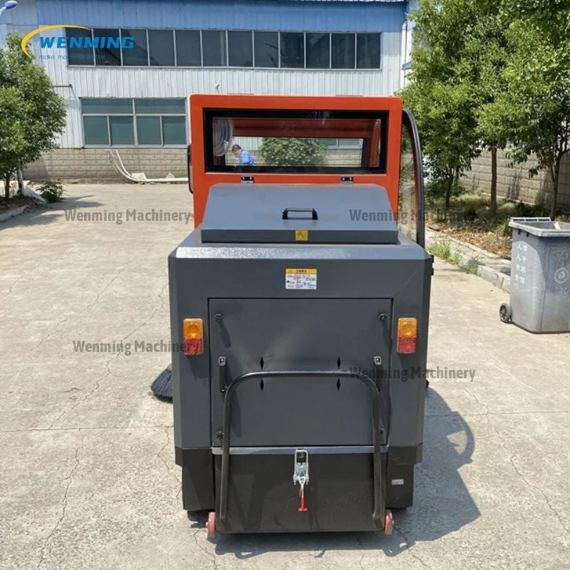 parking lot street sweeper