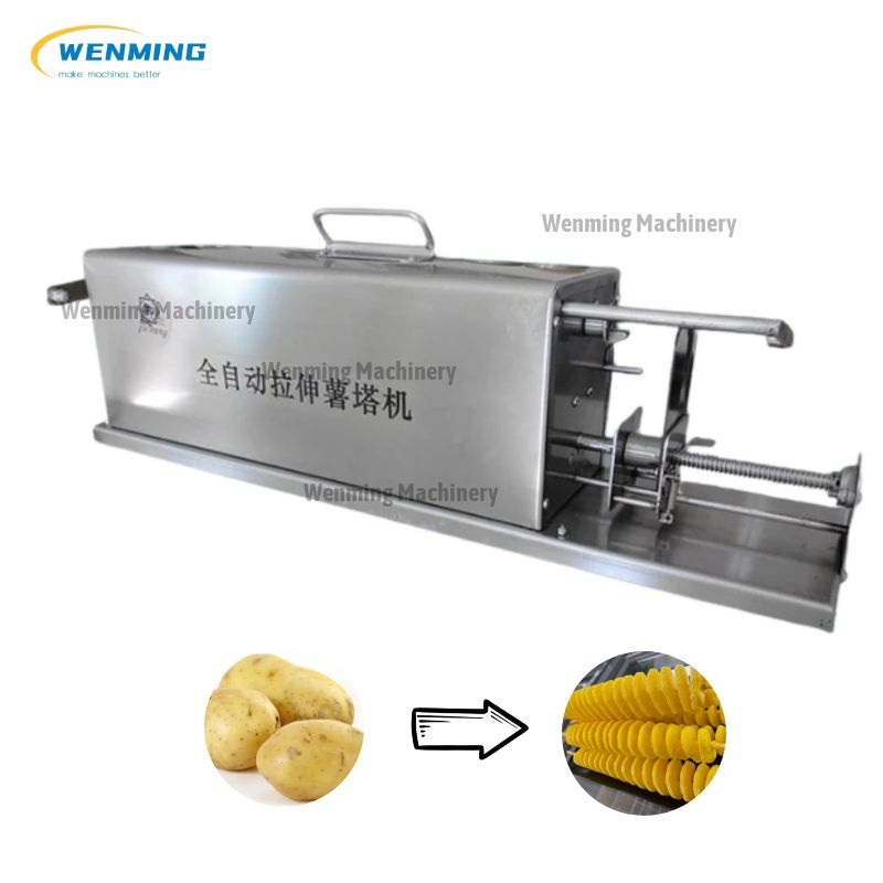 Automatic Spiral Potato Machine 