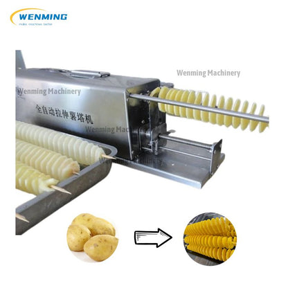 Electric Potato Cutter Fries Maker Stainless Steel Chips Cutter