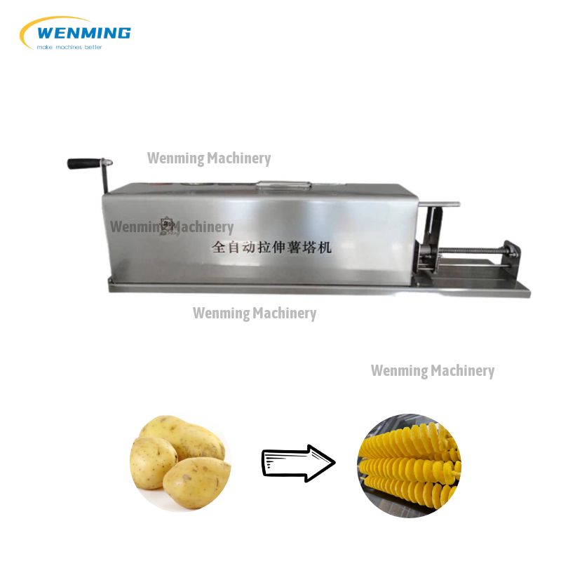Automatic Potato Twister Machine Potato Chips Slicer Machine – WM
