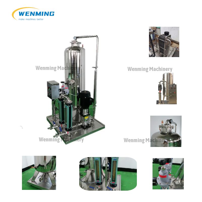 Carbonated Beverage Mixer Machine 