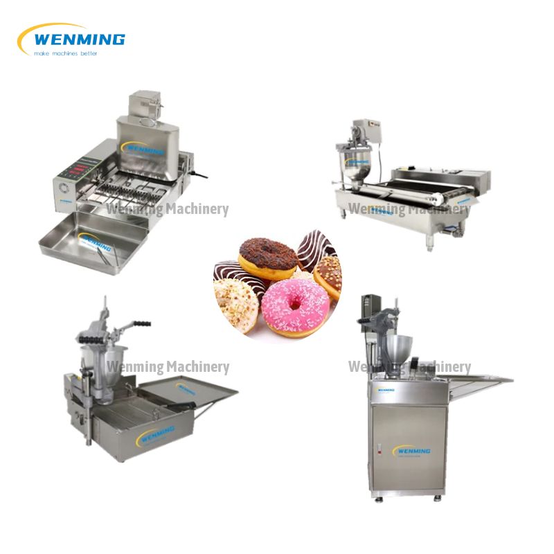 Vertical electric donut machine