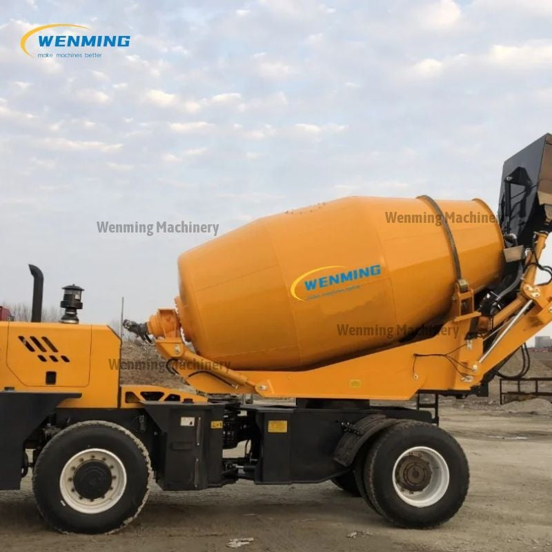 self loading concrete mixer truck