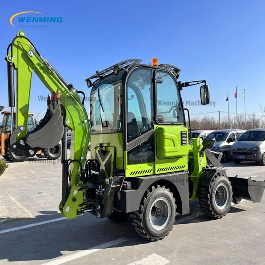 Backhoe and Loader