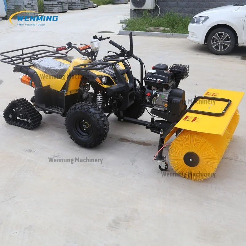 small tractor for snow removal
