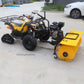 small tractor for snow removal