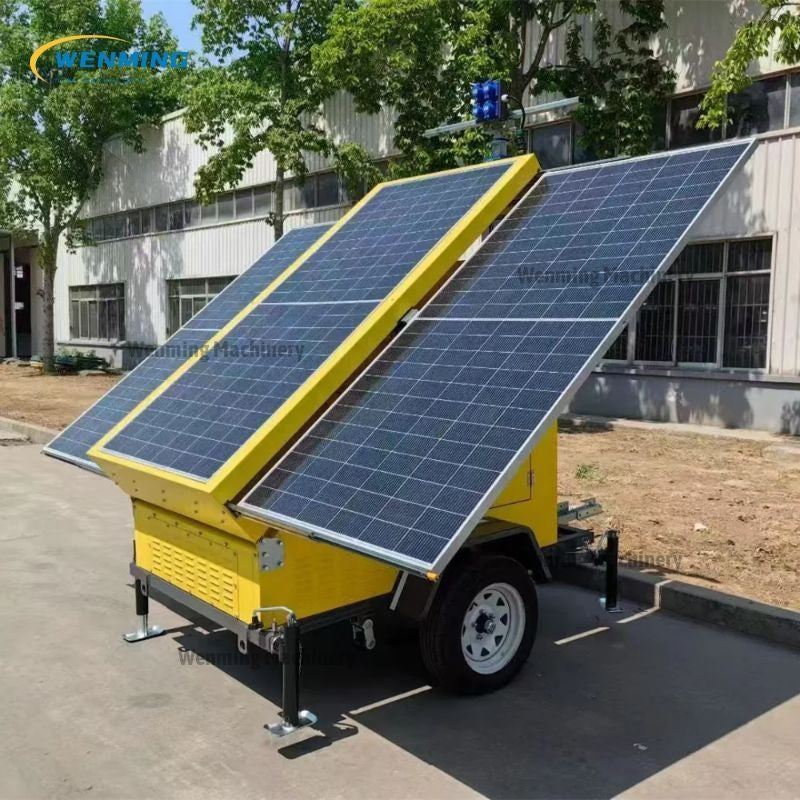 Portable Solar Light Tower
