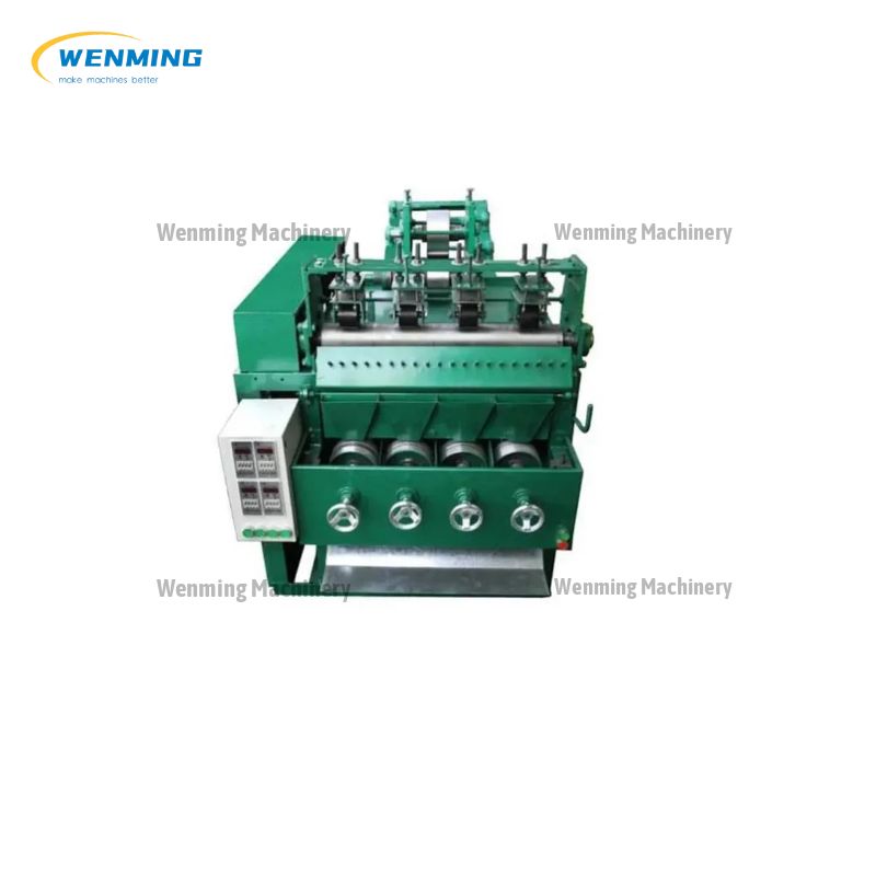 Metal wire cleaning ball forming machine 