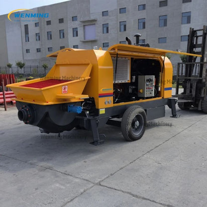 trailer mounted concrete pump for sale