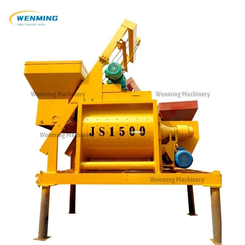 twin shaft concrete mixer