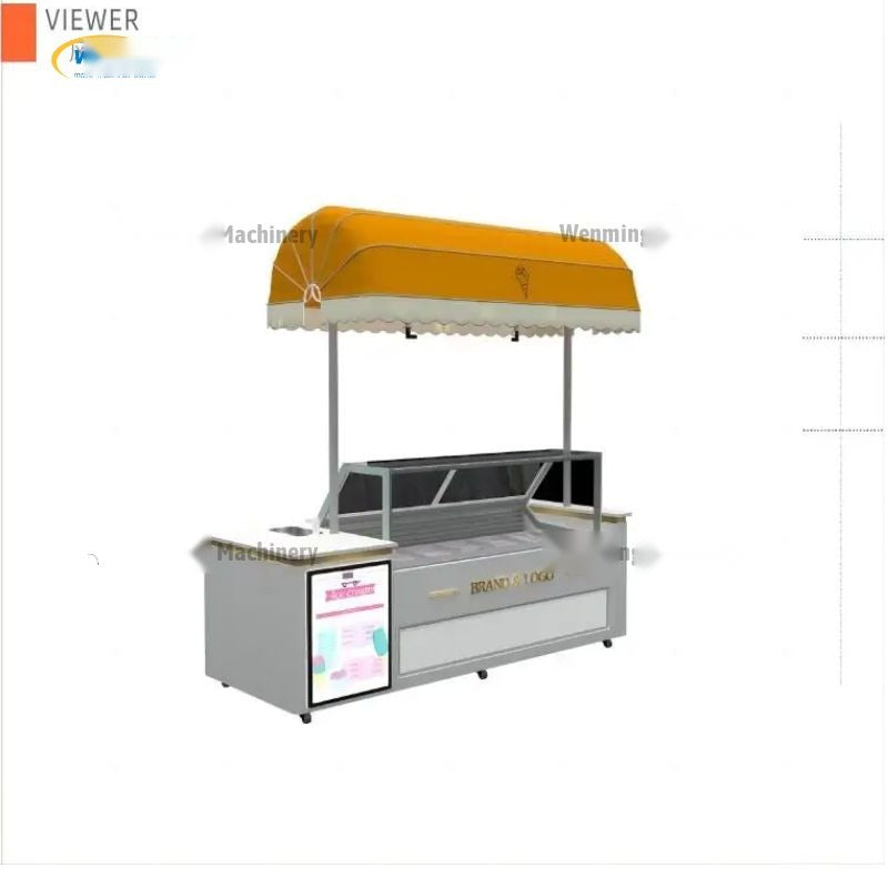 Advanced Mobile Vending Cart Vending Machine Trucks For Sale