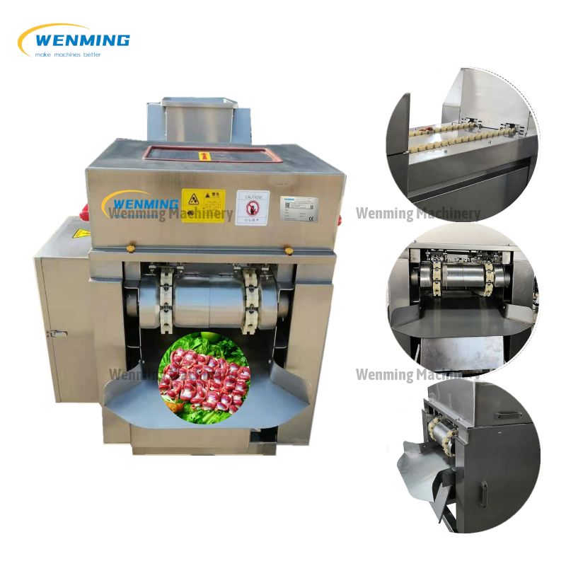 Automatic Chicken Gizzard Opening Machine – WM machinery
