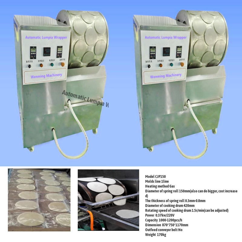 Automatic crepe making machine – WM machinery