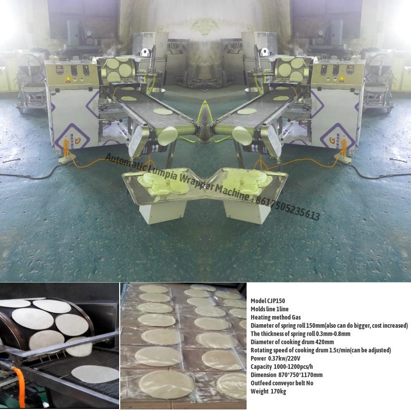 Automatic crepe making machine – WM machinery
