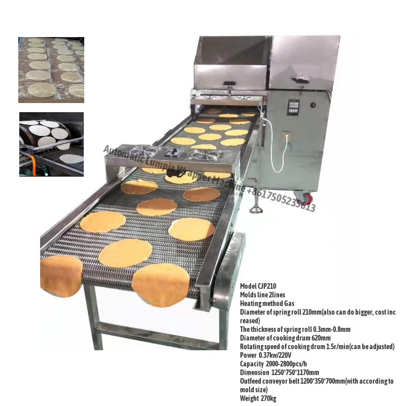 Automatic crepe making machine – WM machinery