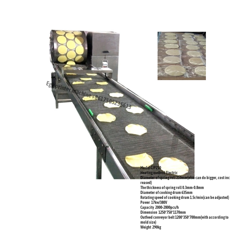 Automatic crepe making machine – WM machinery