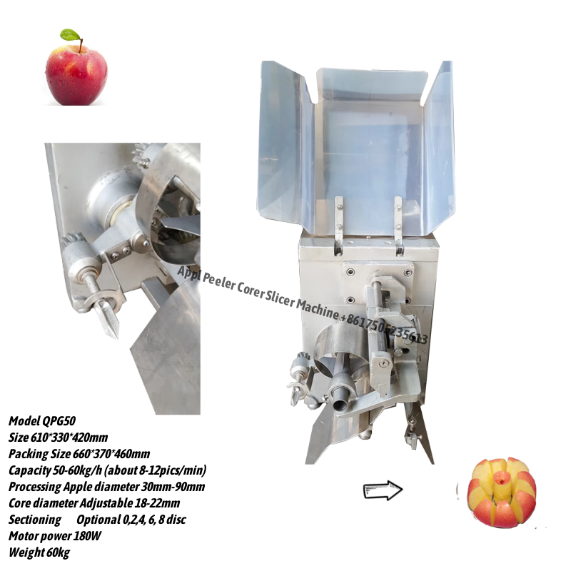 Automatic-Apple-Peeler-Corer-Slicer-Machine