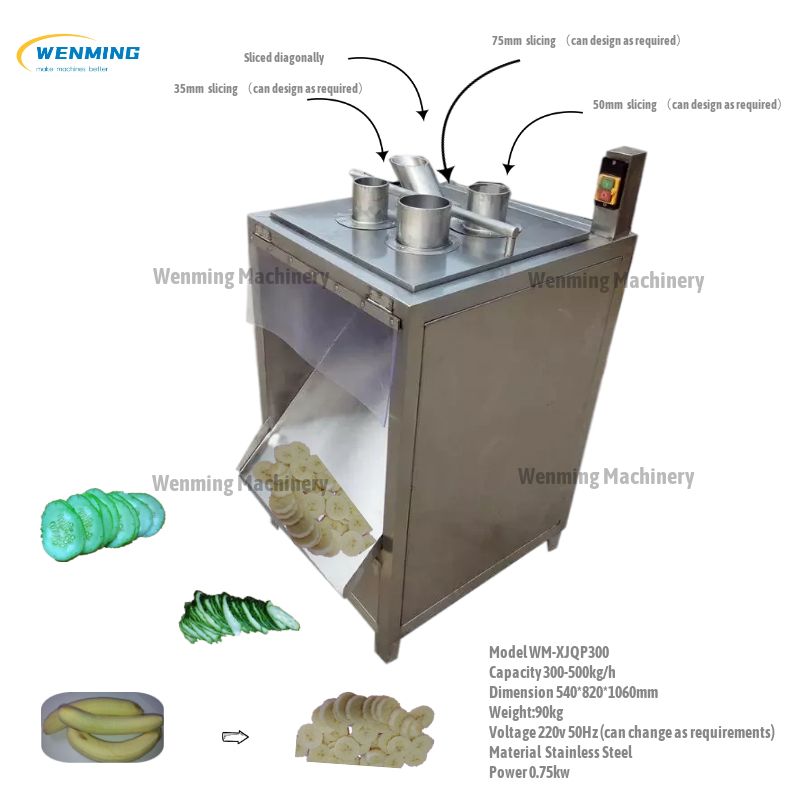Banana Slicer Machine fruit vegetable slicing machine – WM machinery