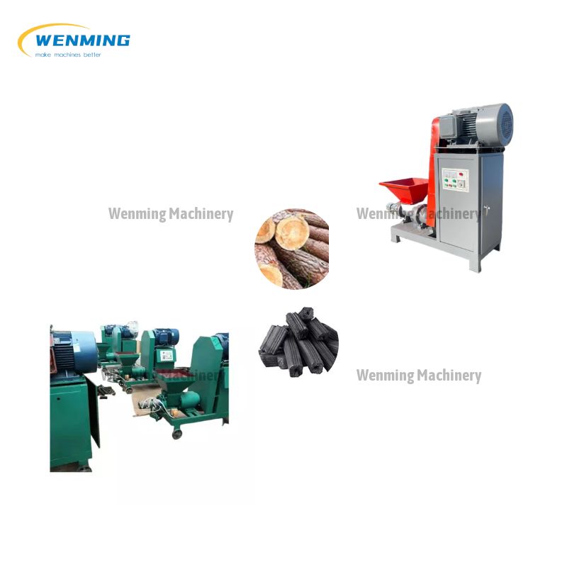 Zhengzhou Wenming Small Charcoal Making Machine Charcoal Briquette Machine
