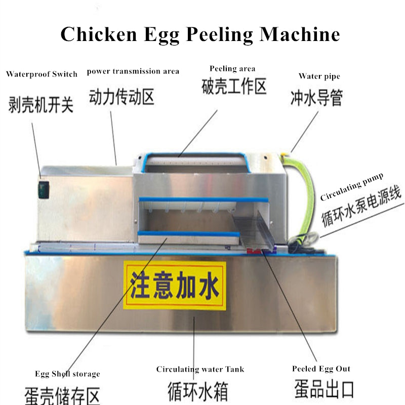 Automatic Chicken Egg Peeling Machine