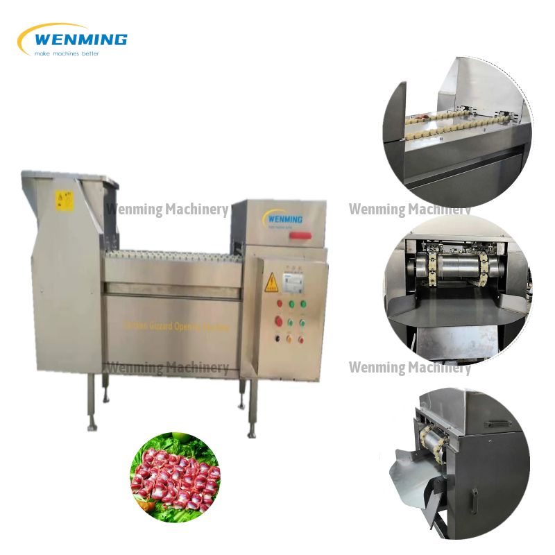 Automatic Chicken Gizzard Opening Machine – WM machinery