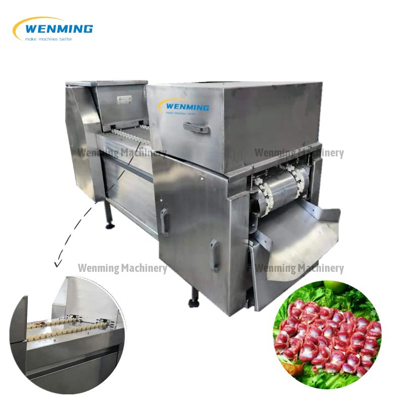 Automatic Chicken Gizzard Opening Machine – WM machinery