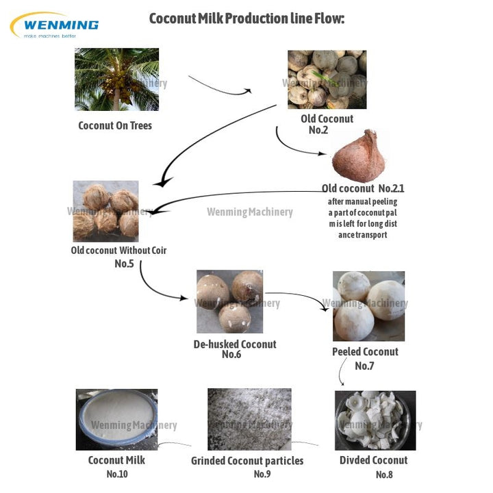 Coconut Processing Machines-Wenming Machinery – WM machinery