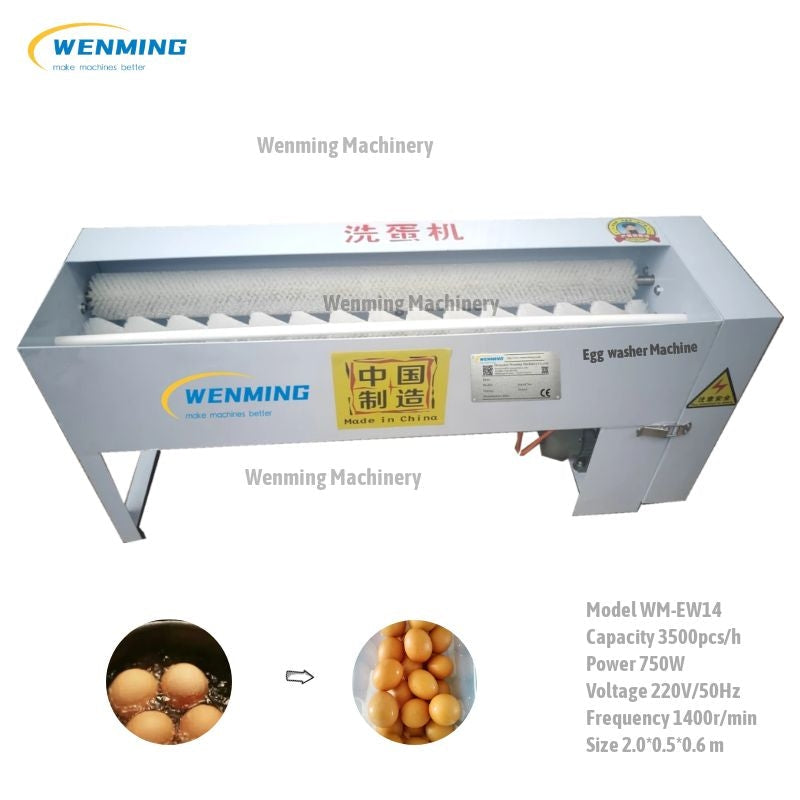 Hen Egg Washing Machine / Egg Cleaner Machine / 3600PCS Per Hour Brush Egg  Washer - China Egg Washing Machine, Egg Washer