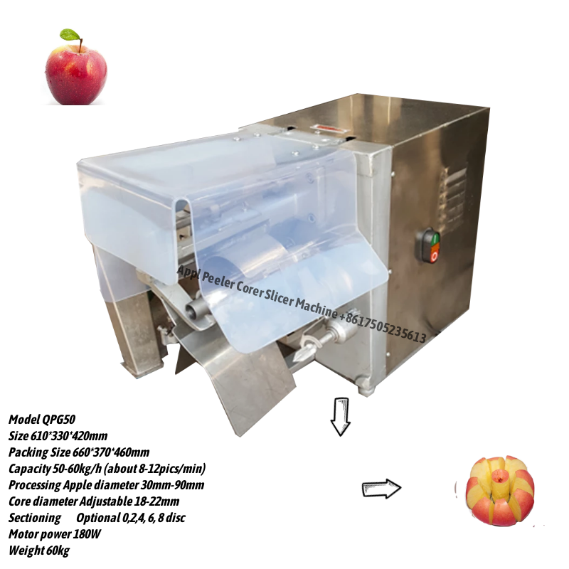 Apple Peeler Corer Slicer Machine