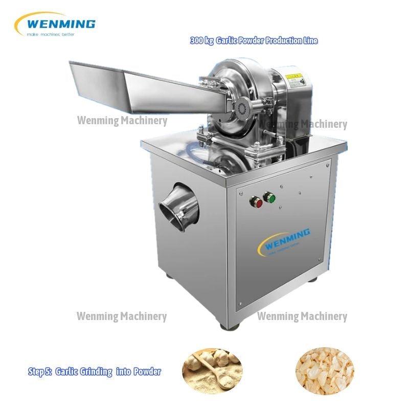 Garlic Powder Machines-Garlic Powder Production LIne 300kg – WM machinery