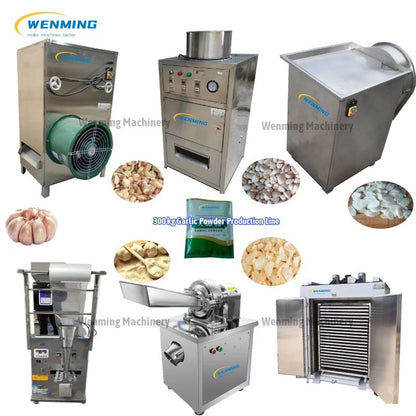 Garlic Powder Making Machines small production line