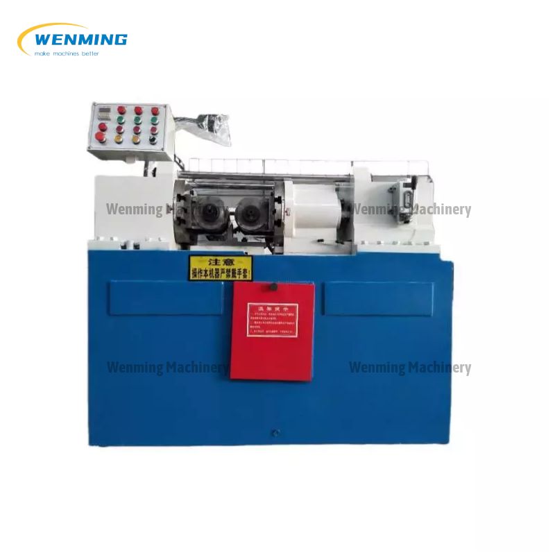 Hydraulic Automatic Mte Thread Rolling Machine Working – WM machinery