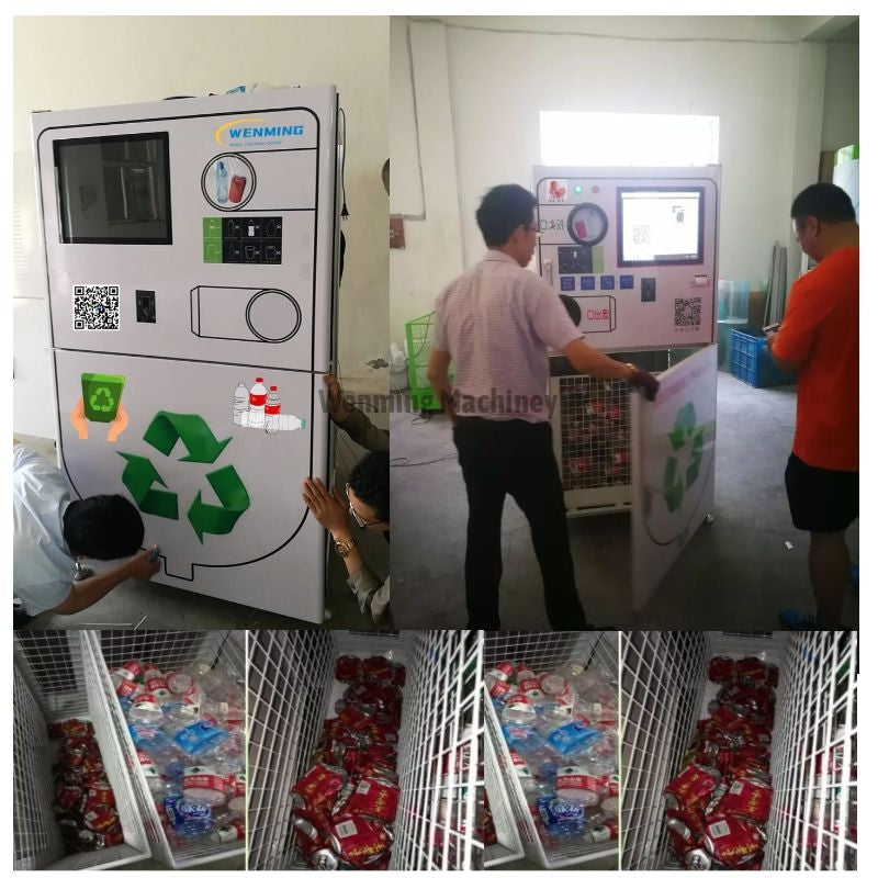 Aluminum Can Recycling Vending Machine