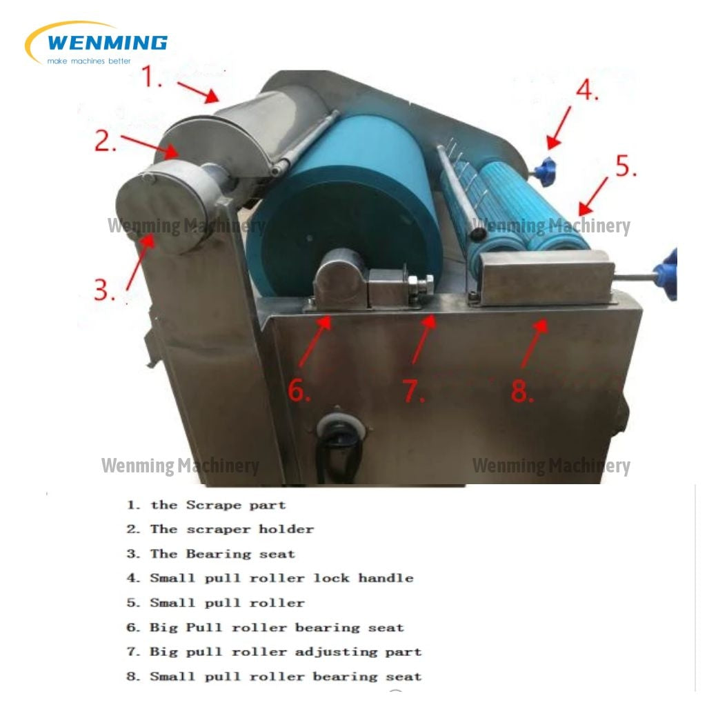 Intestinal-scraper-machine