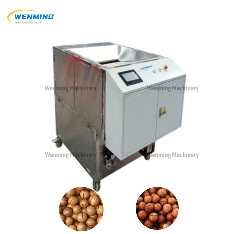 Macadamia Nut Cutting Machine Industrial Nuts Shell Opener Machine