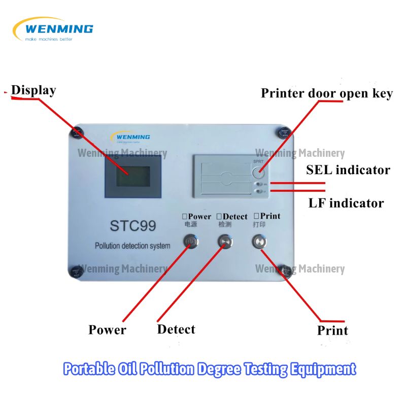 Online Oil Particle Counter transformer oil testing Machine – WM machinery