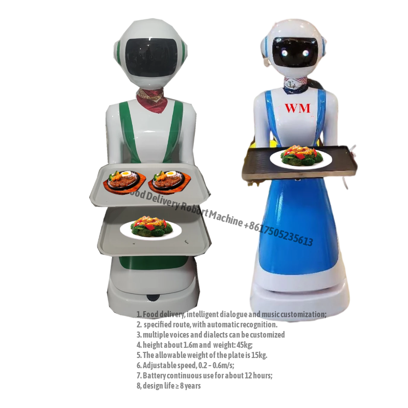 Food-Delivery-Restaurant-Robot-Waiter