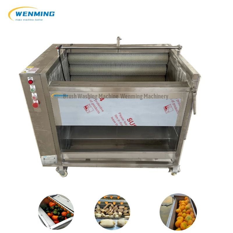 Brush Type Root Vegetable Washing Peeling Machine for Sale with Lowest Cost