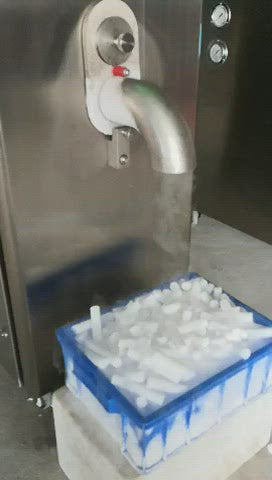 dry ice making machine video