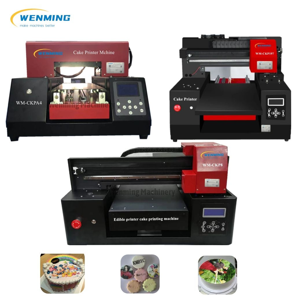 New Automatic 4 Cups Coffee Printer Cake Printer For selfie food coffee  biscuit printing machine with Free edible Ink - AliExpress