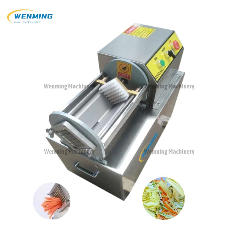 Electric Eggplant Slicer Machine Eggplant slitting machine