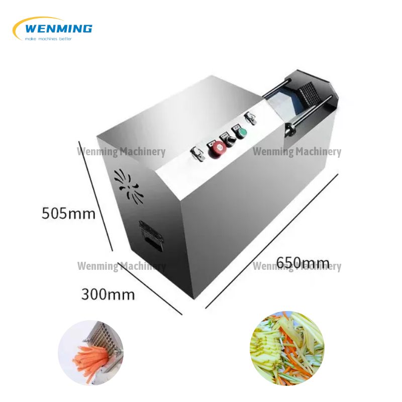 Electric Daikon Shredder Vegetable Strip Cutting Machine – WM machinery