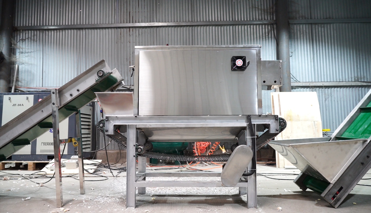 New Chian type Garlic Peeling Machine high capcity